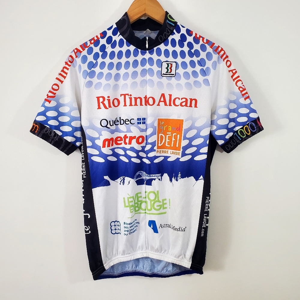 BIEMME Technical Sportwear Cycling short sleeve Jersey size Large Le Grand Defi